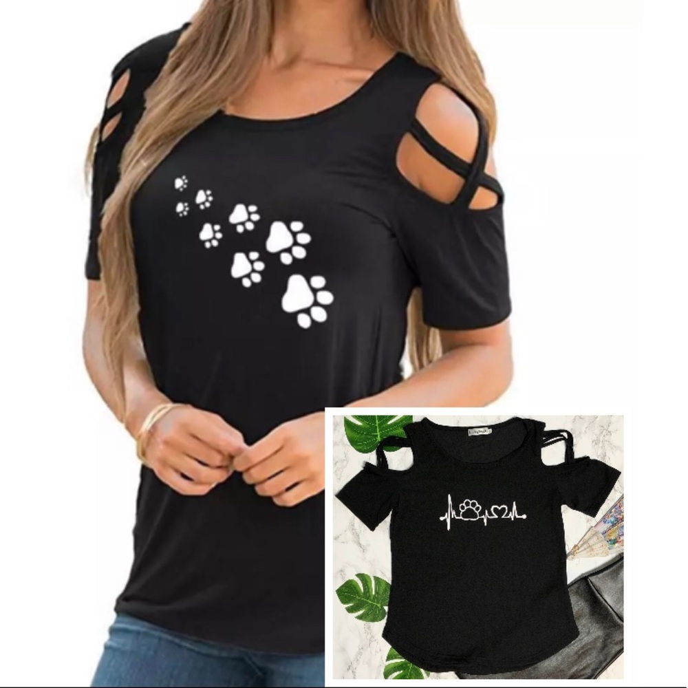 New❣️Black Love my Pet T-Shirt